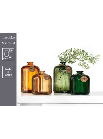 Ritzenhoff & Breker 6er Set Vasen Marokko Stripes 24 cm in braun