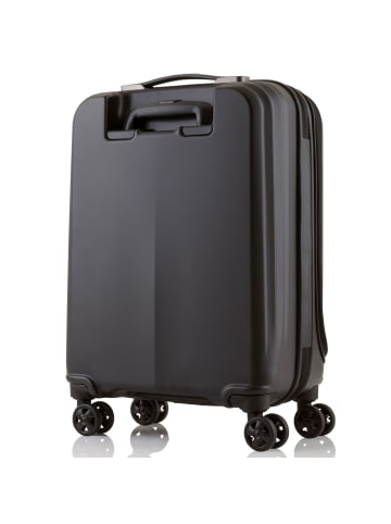 Pack Easy B-Solutions 4 Rollen Kabinentrolley S 55 cm Laptopfach schwarz