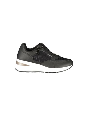 Laura Biagiotti Schwarze Polyurethan-Sneaker