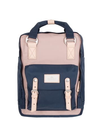 Doughnut Macaroon - Rucksack 14" in light pink x navy