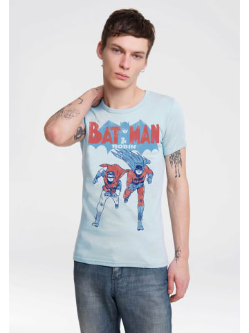 Logoshirt T-Shirt Batman & Robin in hellblau