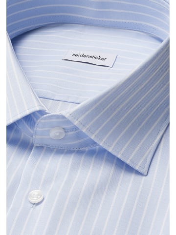 Seidensticker Business Hemd Shaped in Hellblau
