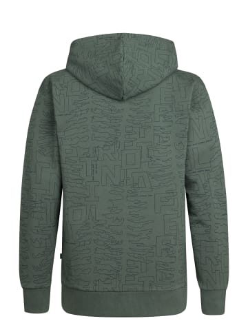 Petrol Industries All-over Print Hoodie Blue Ridge in Grün