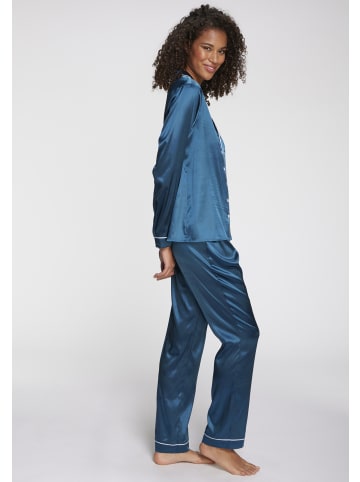 s.Oliver Pyjama in dunkelgrün