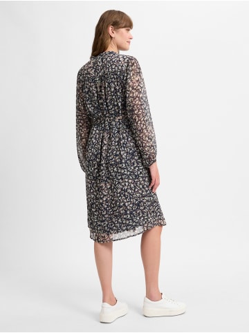 Franco Callegari Kleid in marine - 0001