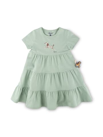 Sigikid Kleid Funny Dog in Grün