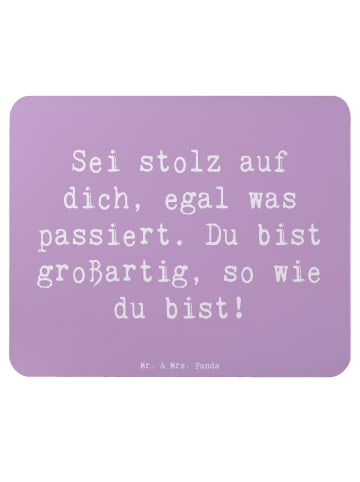 Mr. & Mrs. Panda Mauspad Spruch Mit Enttäuschungen umgehen Stolz... in Lavendeltraum