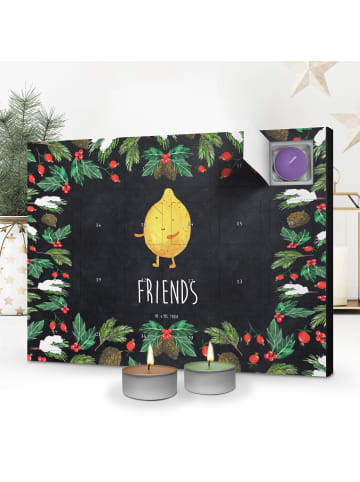 Mr. & Mrs. Panda adventskalender kerzen Beste Freunde Zitrone mi... in Kreidetafel