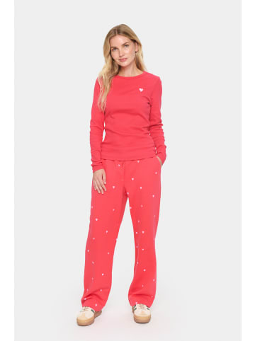 SAINT TROPEZ Bluse langarm ZisteSZ Fitted in Viva Magenta
