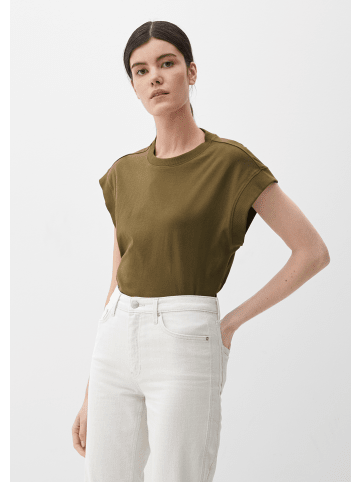 s.Oliver T-Shirt ärmellos in Olive