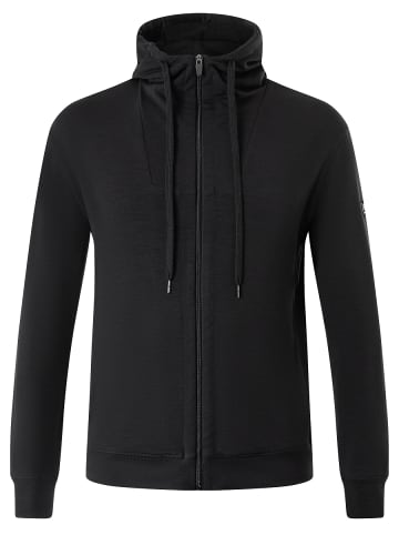 super.natural Merino Hoodie M EVERYDAY HOODIE in schwarz