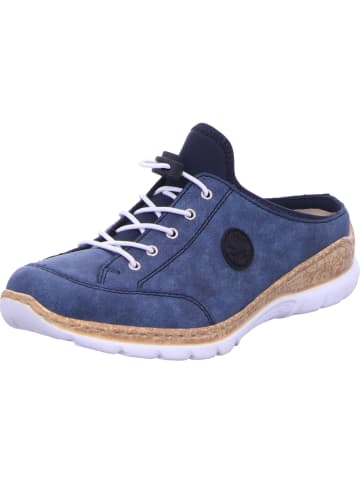 rieker Pantoletten in baltik/schwarz/navy