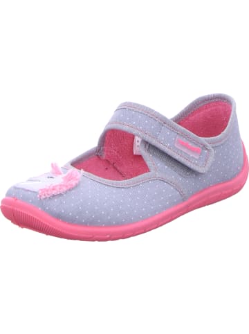 Fischer Markenschuh Hausschuh in grau
