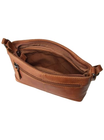 The Chesterfield Brand Umhängetasche Klein Salerno in Cognac