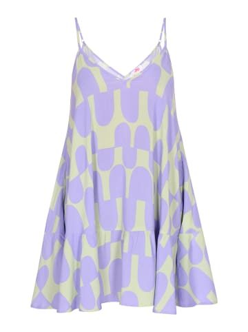 myMo Women Dress in lime lavender