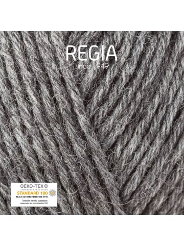 Regia Handstrickgarne 6-fädig Uni, 50g in Mid-Grey Streaked