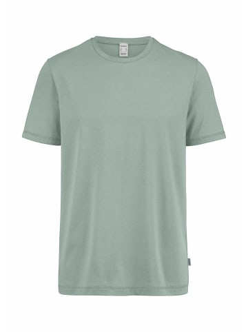 Hessnatur T-Shirt in mattgrün