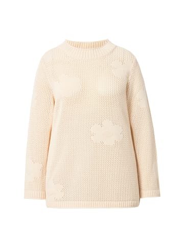 Ulla Popken Pullover in perlweiß