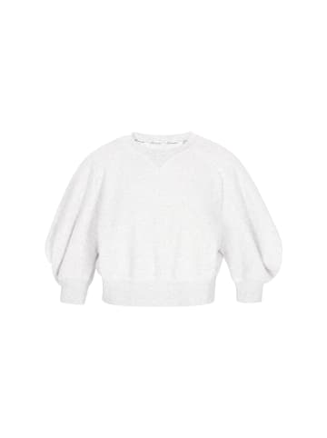 DreiMaster Women Sweatshirt in offwhite melange