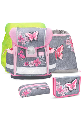 Belmil Classy Elegant Schulranzen Set 5 teilig mit extra Regenschutz