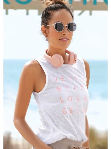 Venice Beach Tanktop in weiß