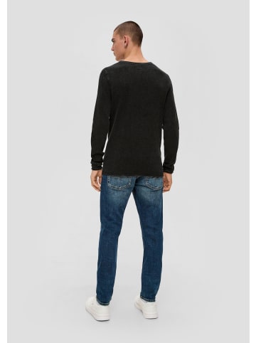QS Strickpullover in 9999_schwarz
