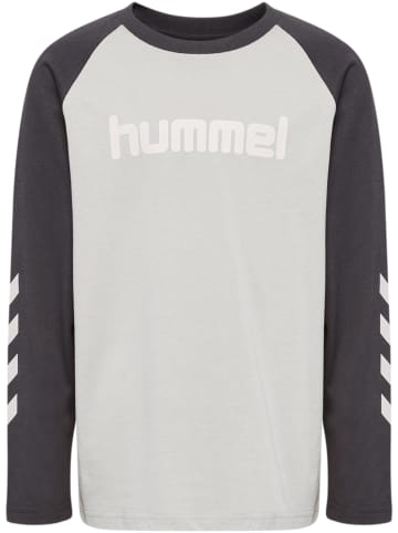 Hummel T-Shirt Hmljr Logo Lebensstil Kinder in EBONY2