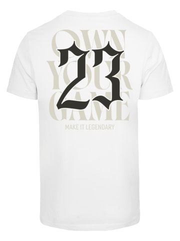 Mister Tee Mister Tee Own Your Game 23 Tee in white