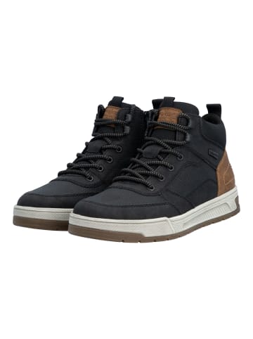 rieker Stiefelette in Schwarz/Braun