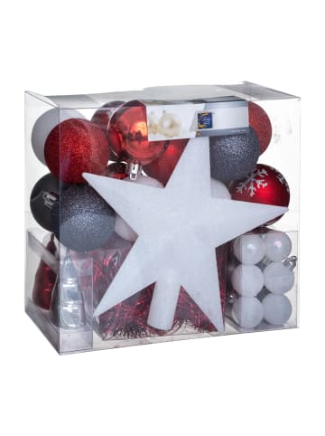 Atmosphera Créateur d'intérieur Weihnachtsschmuck in Mehrfarben, (B) 2,5 x (H) 21 x (L) 20 cm