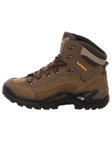 LOWA Wanderschuhe RENEGADE GTX MID WIDE in Braun