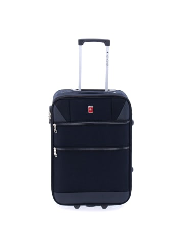 Gladiator 2100 2 Rollen Kabinentrolley 52 cm in black
