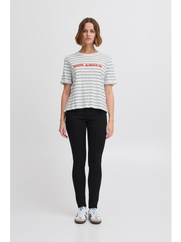 ICHI T-shirt IHNOVA Loose fit in Medieval Blue