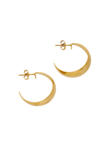 usha WHITE LABEL Women Earrings With Butterfly Clutch in Gold