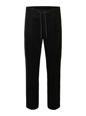 SELECTED HOMME Stoffhose / Chino SLH190-REG TAPE LEROY KRIS CORD PANT tapered in Schwarz
