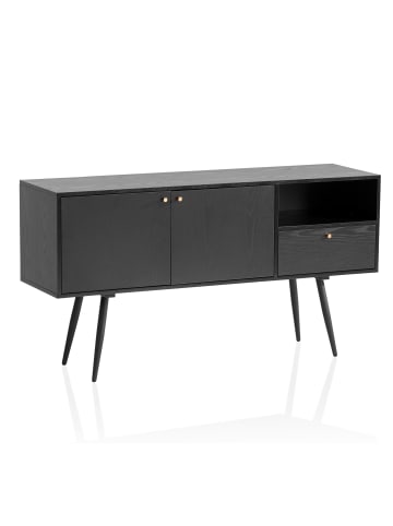 FineBuy Sideboards "FB100035" in Schwarz /