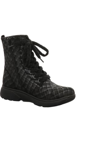 Xsensible Schnürstiefelette in schwarz