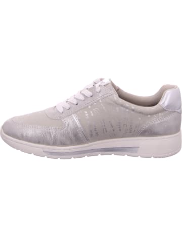 Soft Line Schnürhalbschuh in silber