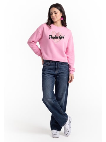 myMo Women Sweatshirt in Pink