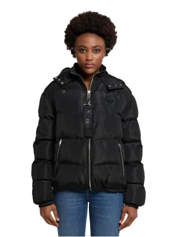 Carlo Colucci Winterjacke Daverda in Schwarz