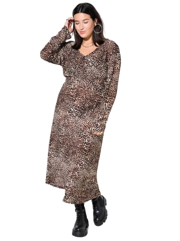 Studio Untold Midikleid in zimt