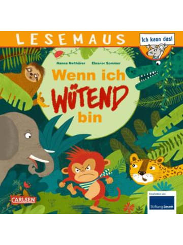 Carlsen Buch - LESEMAUS 201: Wenn ich wütend bin