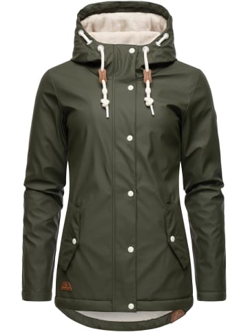 ragwear Regenjacke Marge in Dark Olive22