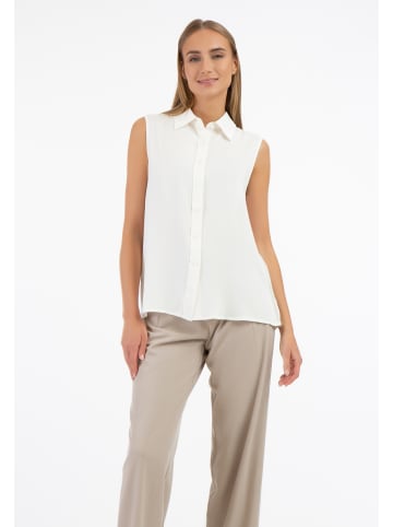 RISA Damen Blusentop in Wollweiss