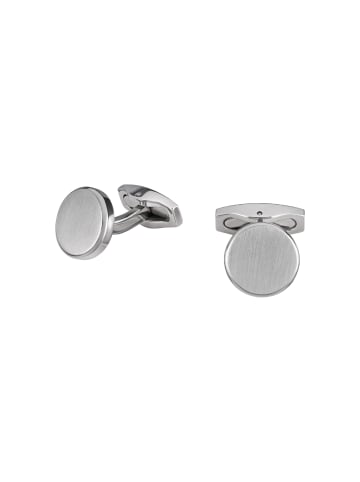 Breil Manschettenknöpfe carve silber