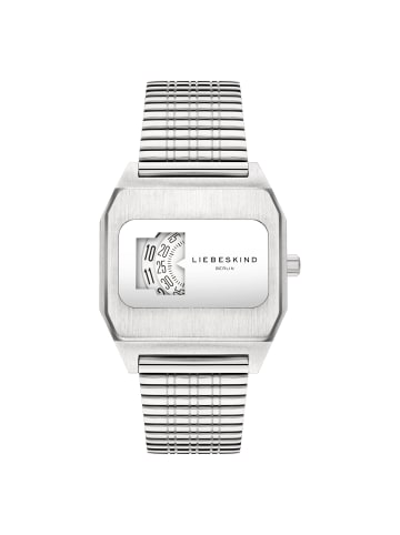 LIEBESKIND BERLIN Armbanduhr Vinyl Vision in silber