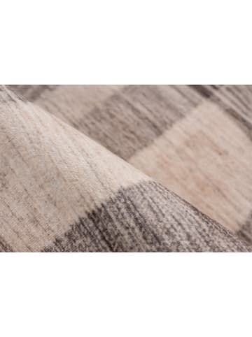 Kayoom Kayoom Neu 2026 Wohnzimmer Kurzflor Teppich Whoop 125 taupe in taupe