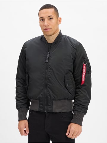 Alpha Industries Bomberjacke Distressed in schwarz