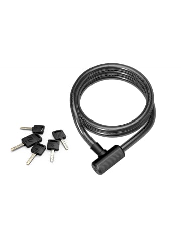 Syncros MASSET KABELSCHLOSSMIT SCHLÜSSEL in Schwarz