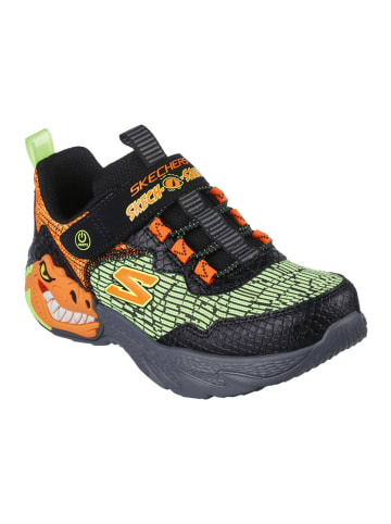 Skechers Sneakers Low S Lights-DINO-LIGHTS in bunt